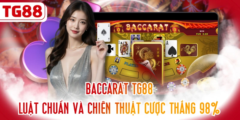 Baccarat TG88 - Luật Chuẩn Và Chiến Thuật Cược Thắng 98%