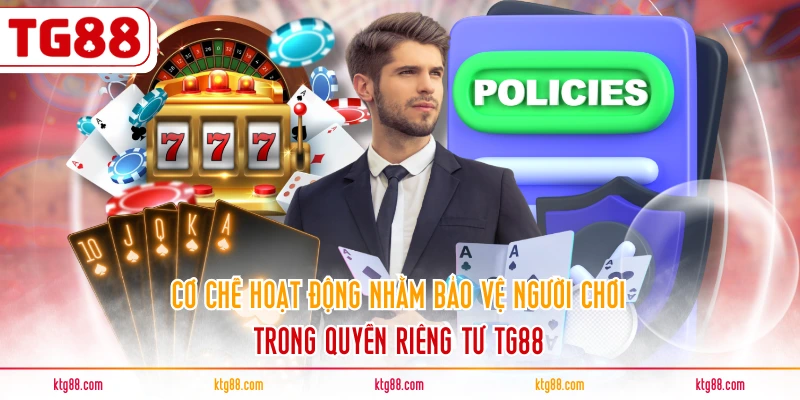 Cơ chế hoạt động nhằm bảo vệ người chơi trong quyền riêng tư TG88