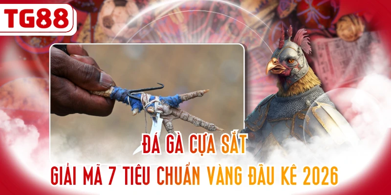 Đá Gà Cựa Sắt: Giải Mã 7 Tiêu Chuẩn Vàng Đấu Kê 2026
