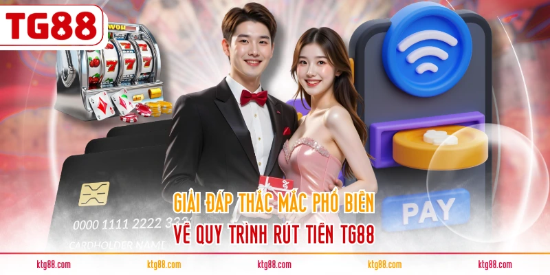 Giải đáp thắc mắc phổ biến về quy trình rút tiền TG88