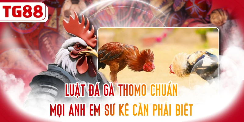 Luật Đá Gà Thomo Chuẩn Mọi Anh Em Sư Kê Cần Phải Biết