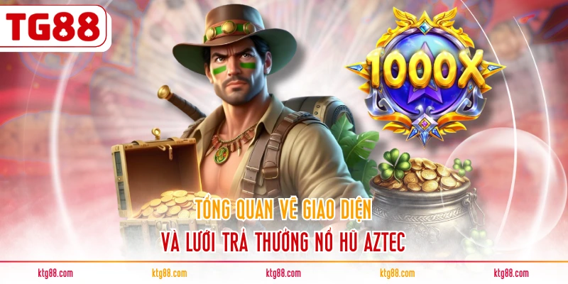 Tổng quan về giao diện và lưới trả thưởng nổ hũ Aztec